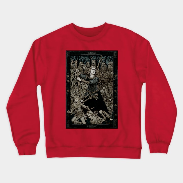 Viking goddess Crewneck Sweatshirt by Stitch & Stride